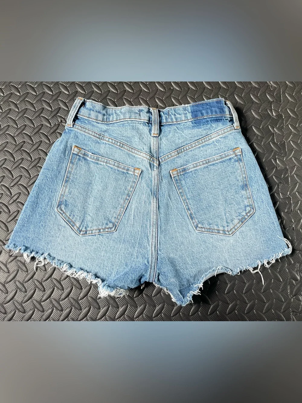 Abercrombie The Mom Short Denim Shorts